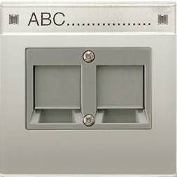 Крышка Jung LS серия Антрацит для штекера AMP AL2969-2NWEAN