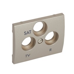 Лицевая панель TV-RD-SAT Legrand Galea Life титан 771489