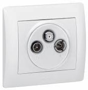 Лицевая панель TV-RD-SAT Legrand Galea Life титан 771489