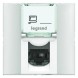 Розетка RJ45 Legrand Mosaic белая UTP кат6 медпр 078622