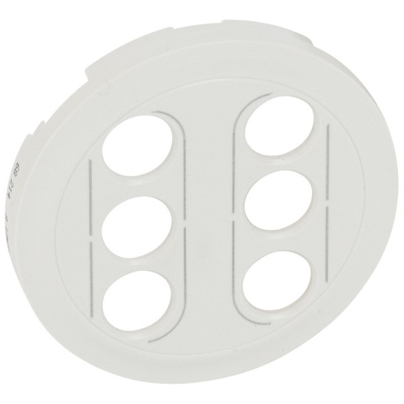 Лицевая панель розетки Legrand Celiane белая аудио/видео HD15 068215