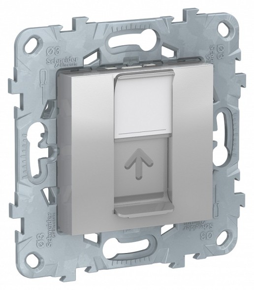 Розетка компьютерная RJ45 Schneider Electric Unica Studio Бежевый 1очная, кат. 6 UTP NU541544