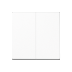 Накладка светорегулятора Jung A серия Белый 2-х канального нажимного A1565.07WW