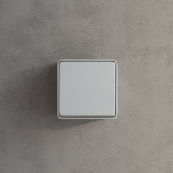 Выключатель одноклавишный Gallant белый Werkel W5010001