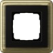 Рамка Gira Classix Бронза / Черный 1-постовая 0211622