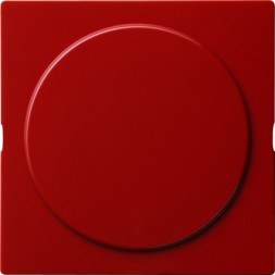 Заглушка Gira S-color Красный с опорной платой 026843