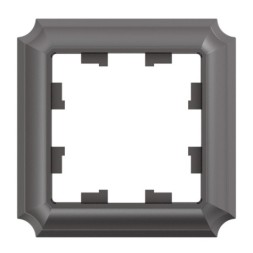 ATN100601 1-постовая РАМКА, цвет МОККО, AtlasDesign Antique Schneider Electric