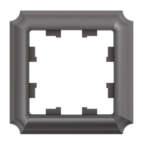 ATN100601 1-постовая РАМКА, цвет МОККО, AtlasDesign Antique Schneider Electric