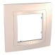 Рамка Schneider Electric Unica Бежевый 1 пост MGU2.002.25M