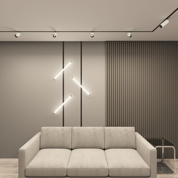 Трековый светильник Denkirs DK8041-BW+BK