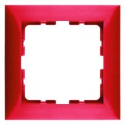 Рамка Berker S.1 Красный с блеском 1 пост 10118962