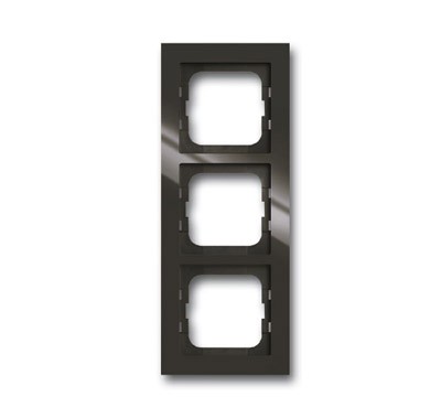 Рамка ABB Axcent Chateau-black 3 поста 2CKA001754A4493 1723-295-500