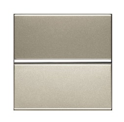 Механизм выключателя ABB Zenit шампань 1-полюсного с клавишей 2-модульный 2CLA220100N1901 N2201 CV