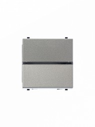 Механизм выключателя ABB Zenit шампань 1-полюсного с клавишей 2-модульный 2CLA220100N1901 N2201 CV