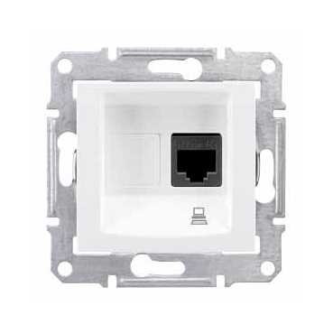 Компьютерная розетка Schneider Electric Sedna белый SDN4300121