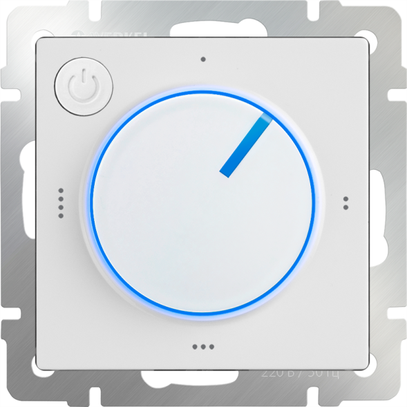 Терморегулятор электромеханический для теплого пола (белый) Werkel W1151101