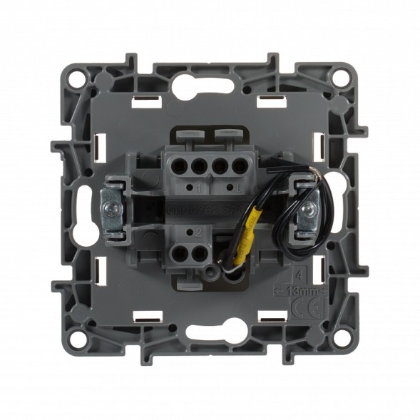 Выключатель/переключатель Legrand Etika слоновая кость с подсветкой 10 A 250 В~ 672315