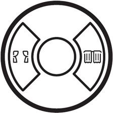 Клавиша Legrand Celiane Шторы 068454