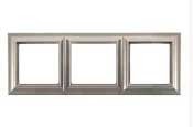 Рамка Jung ECO Profi Шампань 3 поста EPS483CH