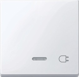 Клавиша Merten M-серия с световым индикатором, &quot;гнездо&quot; MTN435225