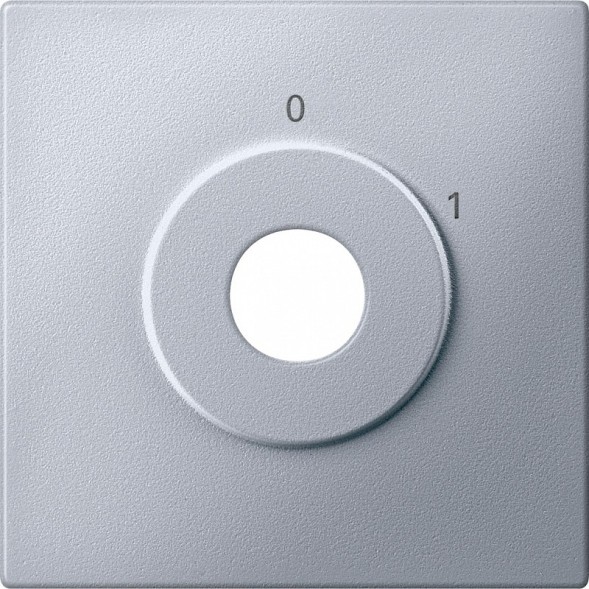 Центральная плата Merten M-серия алюминий I/0 для механизма выключения с упрляющей клавишей MTN313860