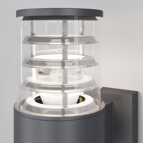 Уличный настенный светильник Outdoor O576WL-01GR