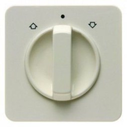 Центральная панель Berker R.1 Berker IP44 белый с блеском с вращающейся ручкой для жалюзийного поворотного выключателя Влагозащищенный скрытый монтаж 1529