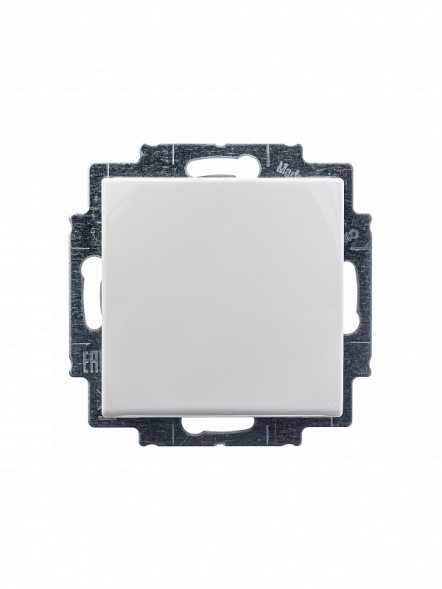 Розетка ABB Basic 55 альпийский белый SCHUKO 16А 250В с крышкой 2CKA002018A0350 20 EUK-94-507