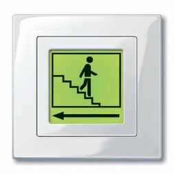 Комплект пленок Merten M-серия для механизма светодиодной сигнальной лампы ч/б MTN587095