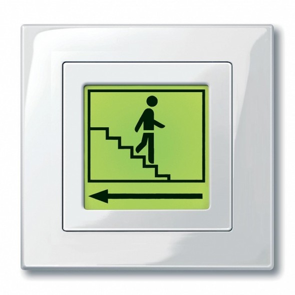 Комплект пленок Merten M-серия для механизма светодиодной сигнальной лампы ч/б MTN587095