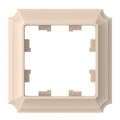 ATN101201 1-постовая РАМКА ПЕСОЧНЫЙ, AtlasDesign Antique Schneider Electric