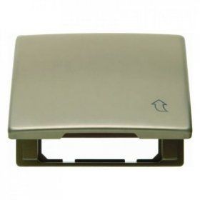 Промежуточная рамка Berker Arsys светло-бронзовый металл с откидной крышкой плоская 11541001