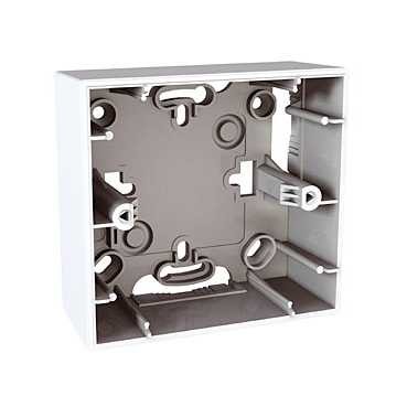 Монтажная коробка Schneider Electric Unica Class Top белый для наружной проводки 36 мм, 1 место MGU8.002.18