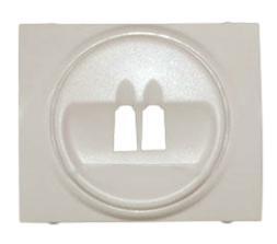 Лицевая панель Legrand Galea Life перламутр для розетки аккустической 771500