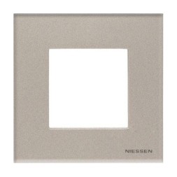 Рамка ABB Zenit Брызги шампанского 1 пост 2CLA227100N3901 N2271 CH