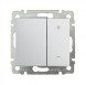 Светорегулятор Legrand Valena Белый нажимной 40-600W для л/н и обмоточных т-ров 770074