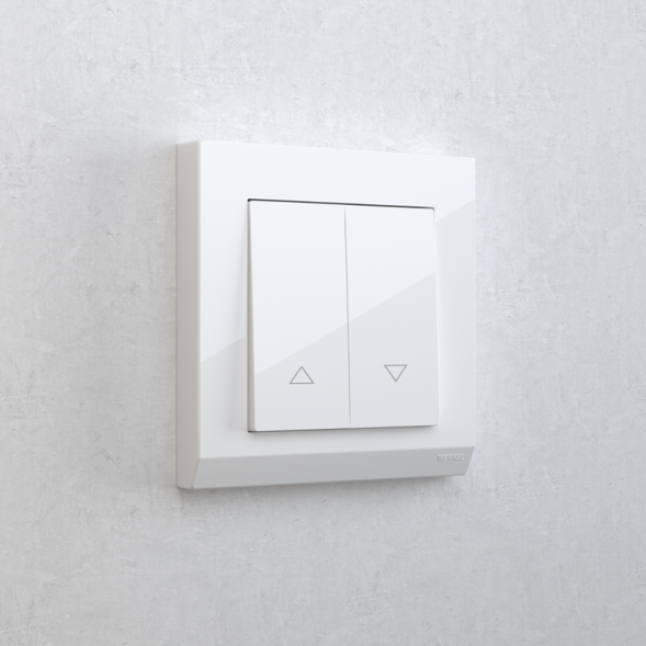 Выключатель жалюзи (белый) Werkel W1124501