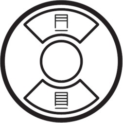 Клавиша Legrand Celiane Жалюзи 068453