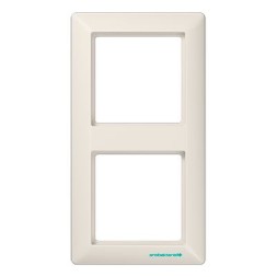 Рамка Jung AS 500 бежевая Антибактериальная версия 2 поста ABAS582