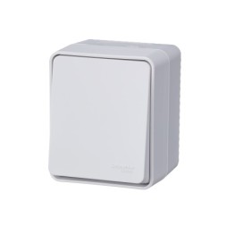 ATN540161 Atlasdesign Profi54 О/У 1-клавишный ПЕРЕКЛЮЧАТЕЛЬ 10 АХ, БЕЛЫЙ Schneider Electric