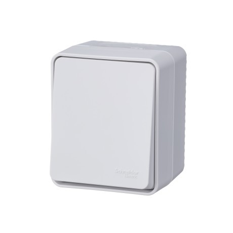 ATN540161 Atlasdesign Profi54 О/У 1-клавишный ПЕРЕКЛЮЧАТЕЛЬ 10 АХ, БЕЛЫЙ Schneider Electric