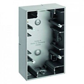 Коробка для наружного монтажа Berker K.5 алюминий двухместная 10427003