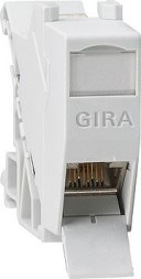 Гнездо MJ RJ45 Gira Cat 6A REG 574800