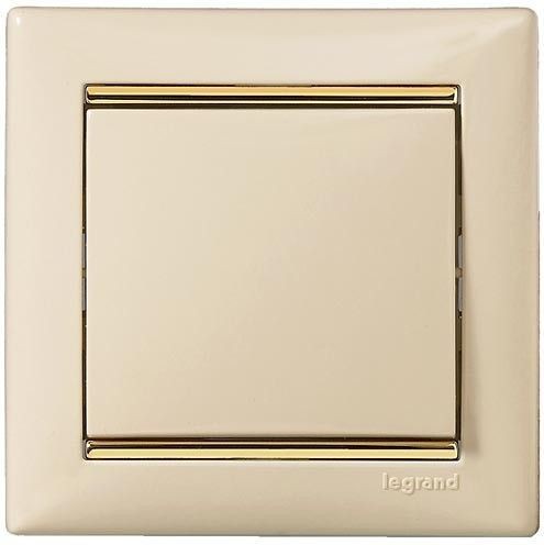 Рамка Legrand Valena Слоновая кость / Золото 1 пост 774151