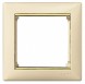 Рамка Legrand Valena Слоновая кость / Золото 1 пост 774151