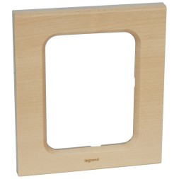 Рамка для тач-панели Legrand Celiane Дерево Клен 1 пост 069216