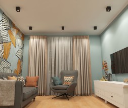 DK3080-BBR Светильник накладной, IP 20, 10 Вт, GU5.3, LED, черный/бронзовый, пластик