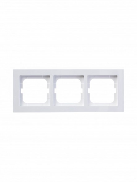 Рамка ABB Axcent Белый 3 поста 2CKA001754A4333 1723-284
