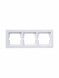 Рамка ABB Axcent Белый 3 поста 2CKA001754A4333 1723-284