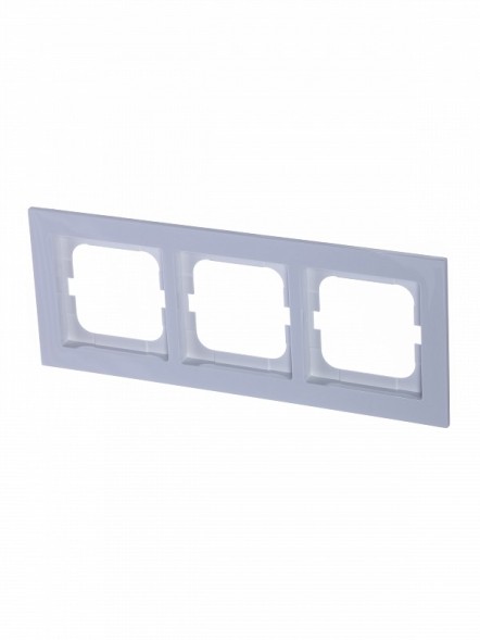 Рамка ABB Axcent Белый 3 поста 2CKA001754A4333 1723-284